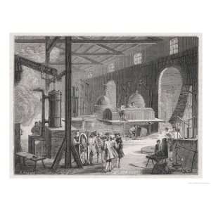 Steam Engines Under Construction at the Factory of Boulton and Watt at 