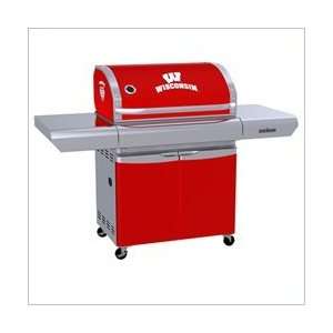  Team Grill Patio MVP Gas Grill   Wisconsin Badgers Patio 