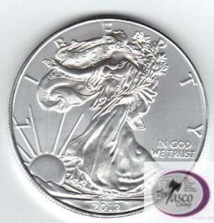 TTG 2012 AMERICAN SILVER EAGLES  