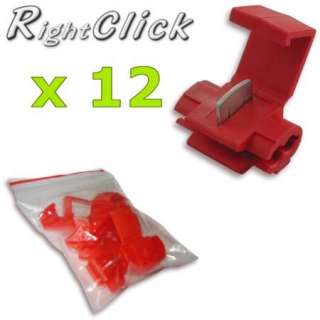12x Quick Splice Red QSR 12pcs