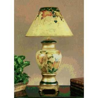  Legacy Lighting 1515TL 20P Decorative Porcelain Table Lamp 