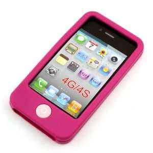 Soft Silicone Case Cover Skin for Apple iPhone 4 4G (Function key 