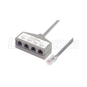  USOC Splitter, 8x8 Plug / 4 (8x2) Jacks Electronics