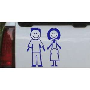 com Blue 16in X 15.0in    Expecting Family Stick Family Stick Family 