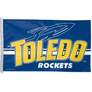  University of Toledo Rockets 3 x 5 Sports House Flag 
