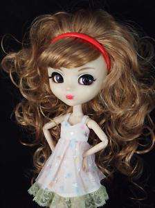 Blonde Curly Beehive WigvHair Pullip Dal 1/3 Doll NEW  