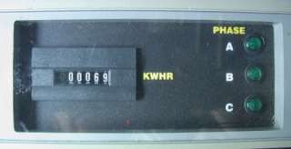 Digital KWH Meter 3 phase 400 Amp Series 4000 NMII K423  