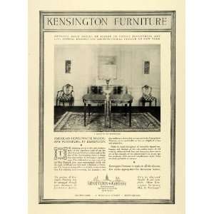  1928 Ad Kensington Manufacturing Co Furniture Art 