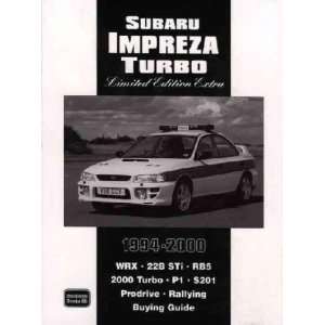  Subaru Impreza Turbo Limited Edition Extra 1994 2000 R. M 
