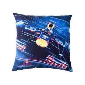  Red Bull F1 Race Car Logo Throw Pillow