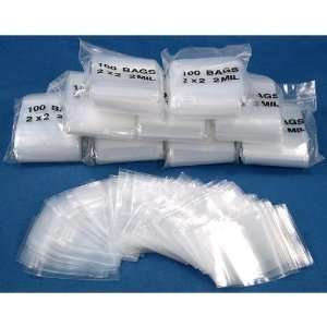  1000 Zipper Poly Bag Resealable Plastic Shipping Bags 2x 