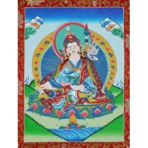  Padmasambhava Tibetan Buddhist Thangka 