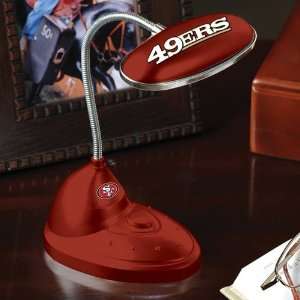  NFL San Francisco 49ers Cardinal LED Desk Lamp