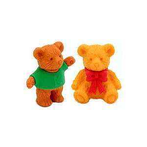  Teddy Bear Japanese Erasers   2 Pc Baby