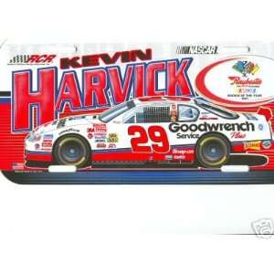  KEVIN HARVICK LICENSE PLATE Rookie of the Year NASCAR 