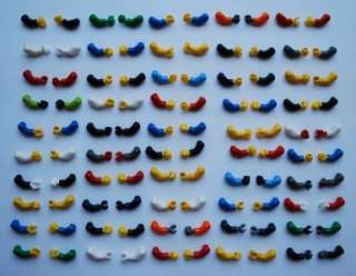 LEGO HUGE LOT 100 ARMS & HANDS @EXCELLENT@ MINIFIGURES TOWN/CITY 