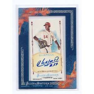  2011 Topps Allen & Ginter Autograph Aroldis Chapman 