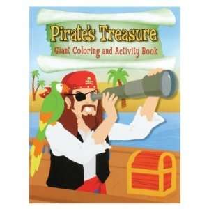  Pirate Jumbo Coloring Book Toys & Games