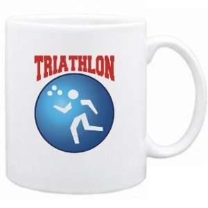  New  Triathlon Pin   Sign / Usa  Mug Sports