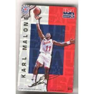  USA Olympic Basketball Dream Team II Karl Malone Magnet 