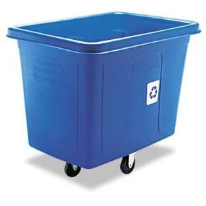   FG461673 Blue 500 lbs Capacity Recycling Cube Truck
