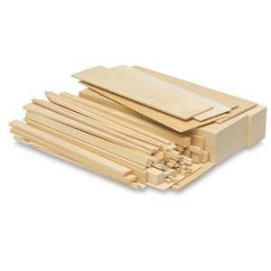   Economy Wood Project Bags   Basswood Pieces Arts, Crafts & Sewing