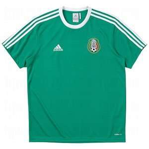 adidas Mens Mexico Replica T Shirt Green/Medium Sports 