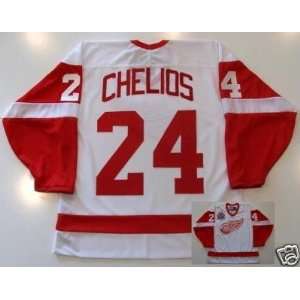  Chris Chelios Detroit Red Wings 2002 Stanley Cup Jersey 