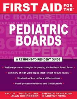   the Pediatric Boards by Tao Le, McGraw Hill Companies, The  Paperback
