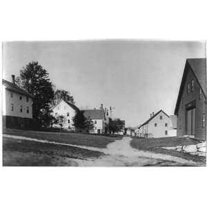  Section,Shaker village from the south,Sabbathday Lake 