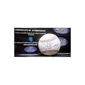  Dave Stewart autographed Baseball inscribed No Hitter 4/29 
