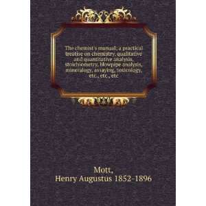   , toxicology, etc., etc., etc Henry Augustus 1852 1896 Mott Books