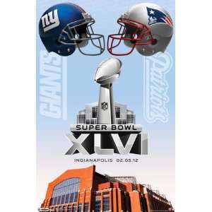  2012 Super Bowl   Event Poster Print, 22x34