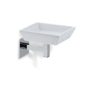  Urania Wall Mounted Soap Dish in Chrome