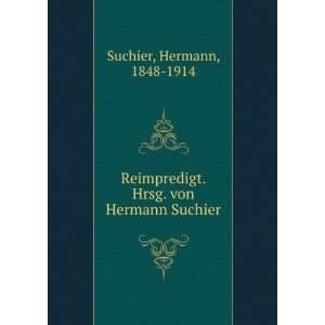   . von Hermann Suchier Hermann, 1848 1914 Suchier  Books