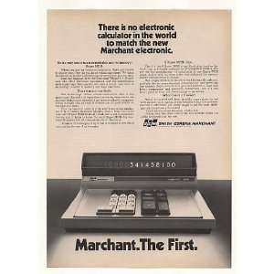  1970 SCM Marchant Cogito 414 Electronic Calculator Print 