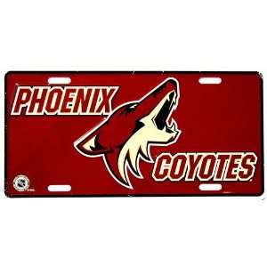  Phoenix Coyotes License Plate Frame NHL 