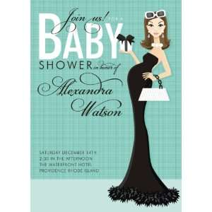  Beautiful in Blue Baby Shower Invitations