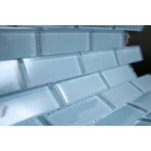    Light Blue Glass Tile (Price per piece, 1 piece  .875 square feet