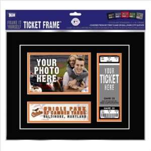  Baltimore Orioles Game Day Ticket Frame Frame It Yourself 