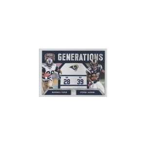  Generations #3   Marshall Faulk/Steven Jackson Sports Collectibles