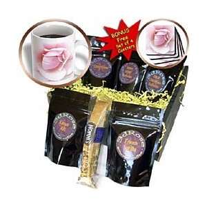   Flowers   Powder Puff Pink   Coffee Gift Baskets   Coffee Gift Basket