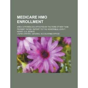  Medicare HMO enrollment area differences affected by 