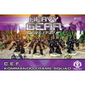  Heavy Gear Earth Kommando Frame Squad Toys & Games