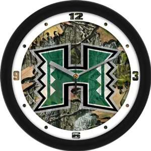  University of Hawaii Warriors Glass Wall Clock