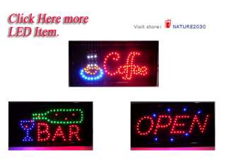 BRIGHT NEW LED BAR Neon SIGN open ANIMATE 220V~250V Bar  