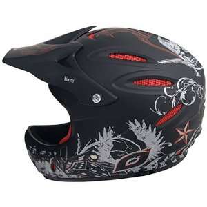   Neal Fury Mens Bike Sports BMX Helmet   Black / Medium Automotive