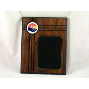  Walnut Plaque w/2 Inch United Way Insert