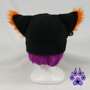 EARS AGF furry Goth Cosplay SKI CAT Kitty Anime Hat fox  