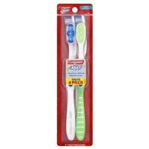  Colgate 360 Degrees Toothbrushes, Full Head, Soft, Value 